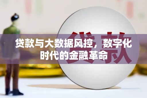 红原贷款与大数据风控，数字化时代的金融革命