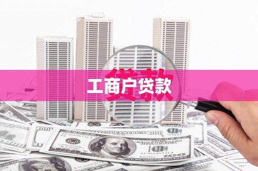 红原工商户贷款