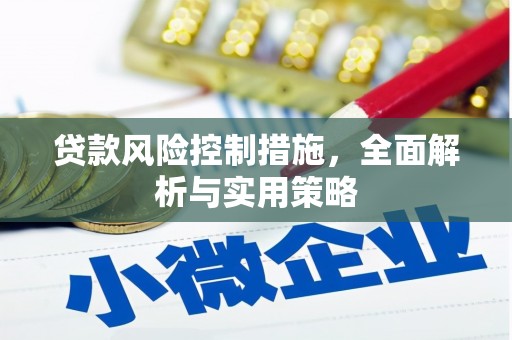 红原贷款风险控制措施，全面解析与实用策略