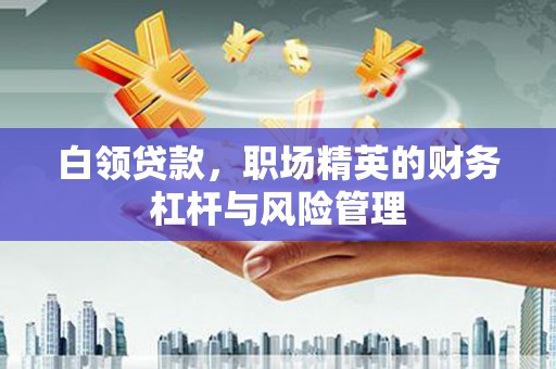 红原白领贷款，职场精英的财务杠杆与风险管理