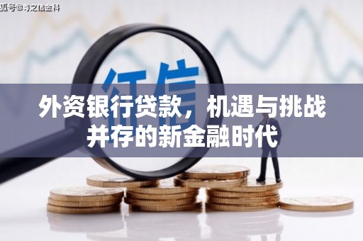 红原外资银行贷款，机遇与挑战并存的新金融时代