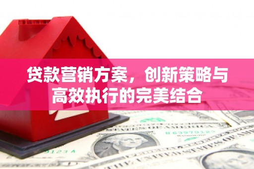 红原贷款营销方案，创新策略与高效执行的完美结合
