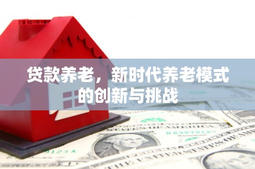 红原贷款养老，新时代养老模式的创新与挑战