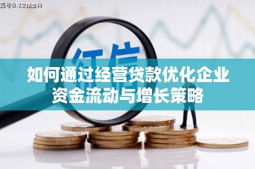 红原如何通过经营贷款优化企业资金流动与增长策略