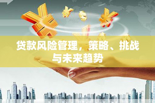 红原贷款风险管理，策略、挑战与未来趋势