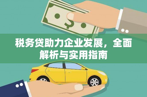 红原税务贷助力企业发展，全面解析与实用指南