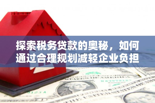 红原探索税务贷款的奥秘，如何通过合理规划减轻企业负担