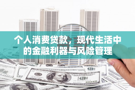红原个人消费贷款，现代生活中的金融利器与风险管理