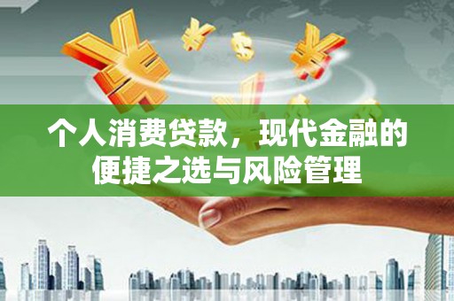 红原个人消费贷款，现代金融的便捷之选与风险管理
