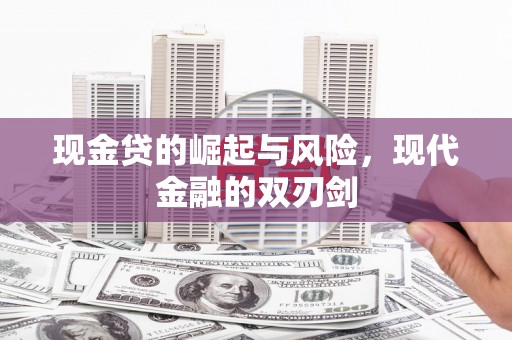 红原现金贷的崛起与风险，现代金融的双刃剑