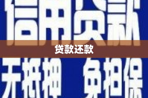 红原贷款还款