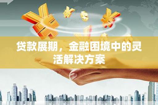 红原贷款展期，金融困境中的灵活解决方案