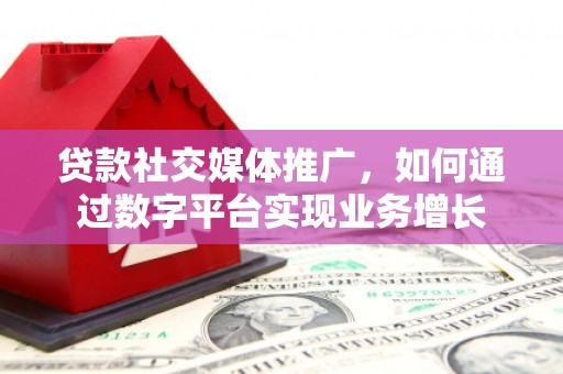 红原贷款社交媒体推广，如何通过数字平台实现业务增长