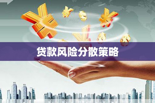 红原贷款风险分散策略