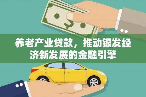 红原养老产业贷款，推动银发经济新发展的金融引擎