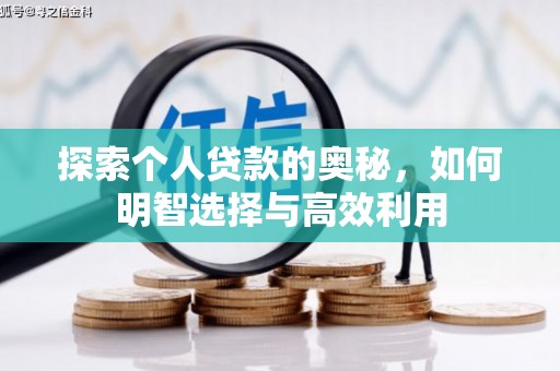 红原探索个人贷款的奥秘，如何明智选择与高效利用