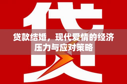 红原贷款结婚，现代爱情的经济压力与应对策略