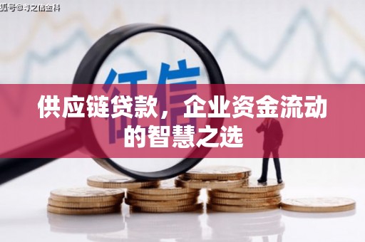 红原供应链贷款，企业资金流动的智慧之选