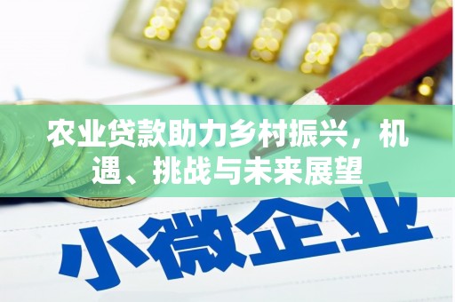 红原农业贷款助力乡村振兴，机遇、挑战与未来展望