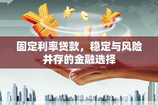 红原固定利率贷款，稳定与风险并存的金融选择