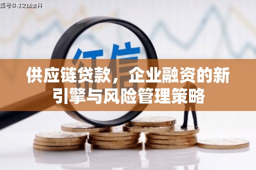 红原供应链贷款，企业融资的新引擎与风险管理策略
