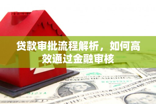 红原贷款审批流程解析，如何高效通过金融审核