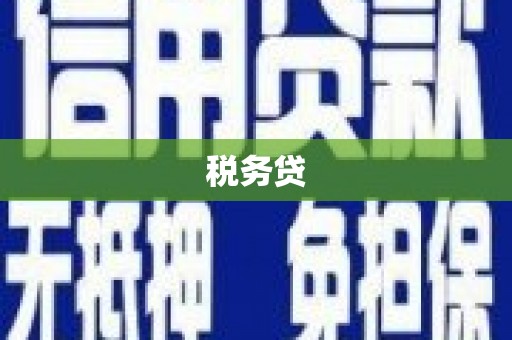 红原税务贷