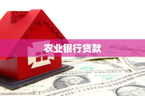 红原农业银行贷款