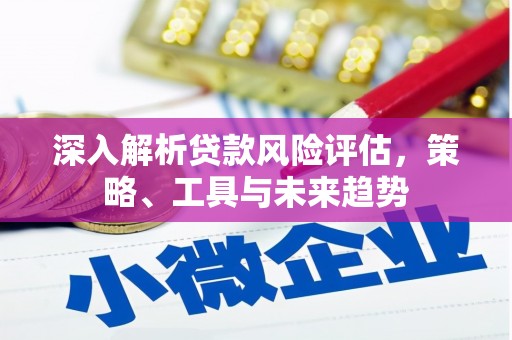 红原深入解析贷款风险评估，策略、工具与未来趋势