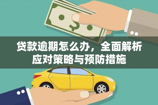 红原贷款逾期怎么办，全面解析应对策略与预防措施