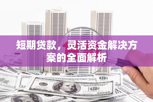 红原短期贷款，灵活资金解决方案的全面解析
