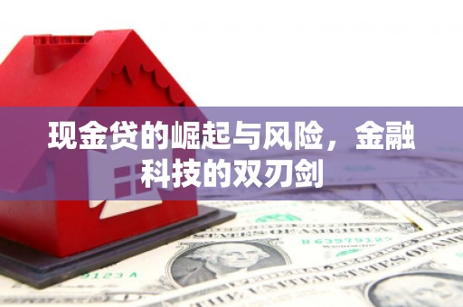 红原现金贷的崛起与风险，金融科技的双刃剑