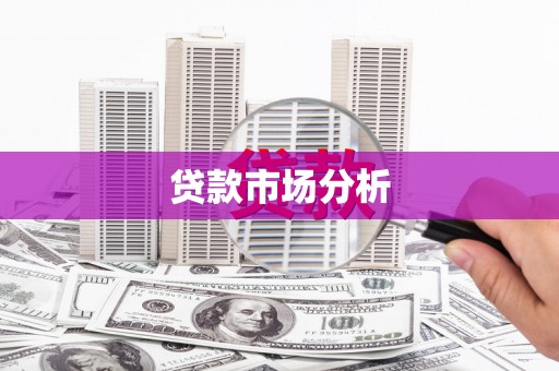 红原贷款市场分析