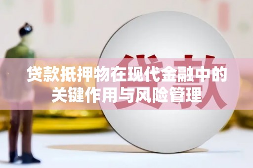 红原贷款抵押物在现代金融中的关键作用与风险管理