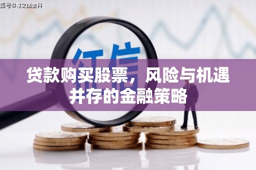 红原贷款购买股票，风险与机遇并存的金融策略
