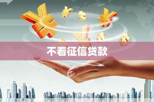 红原不看征信贷款