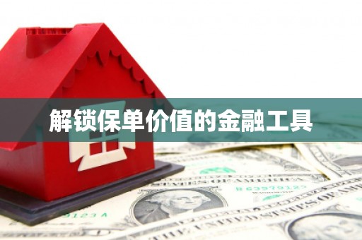 红原解锁保单价值的金融工具